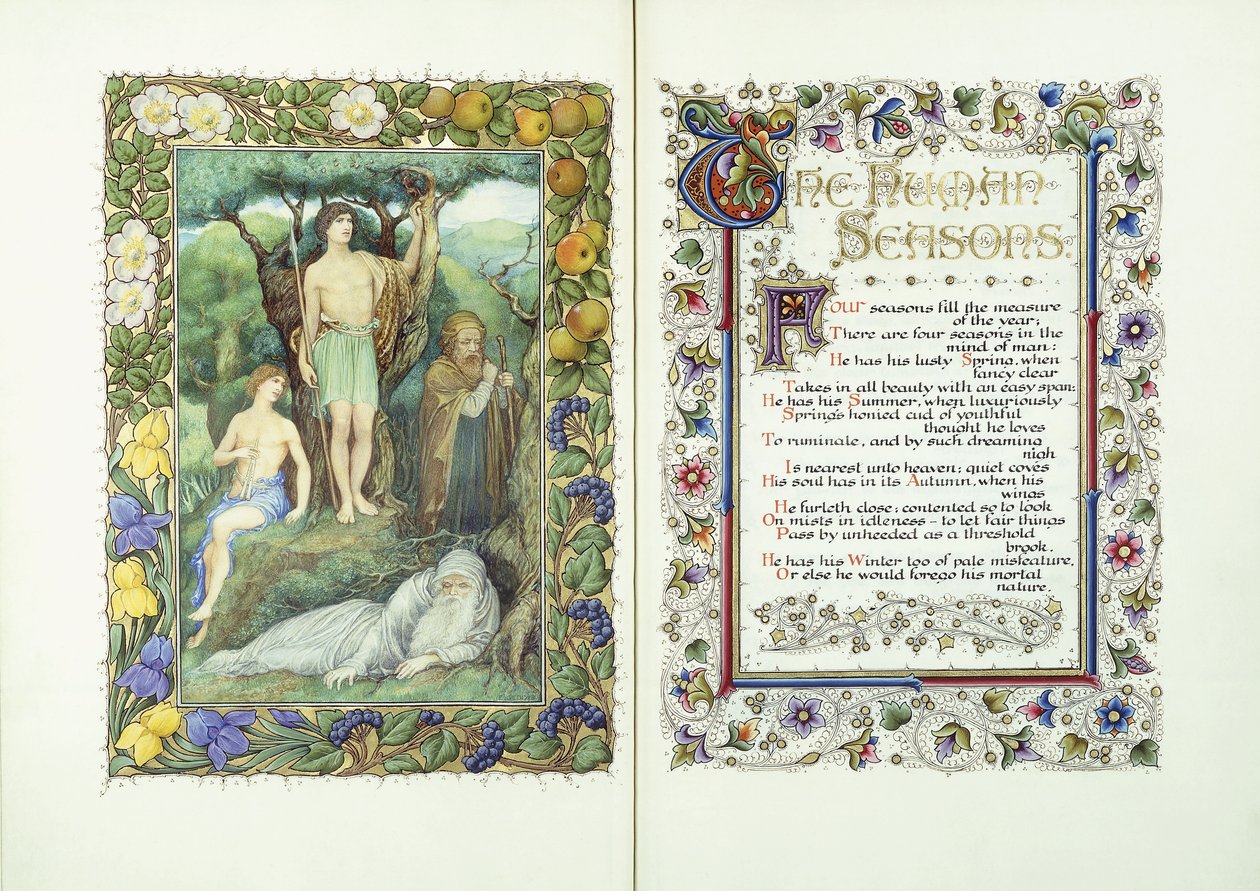 Quattro uomini di età diverse da English School