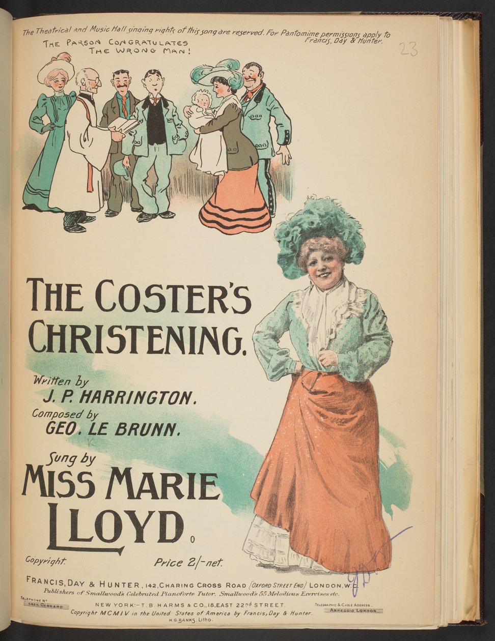 Copertina di "Il battesimo di Coster" da English School