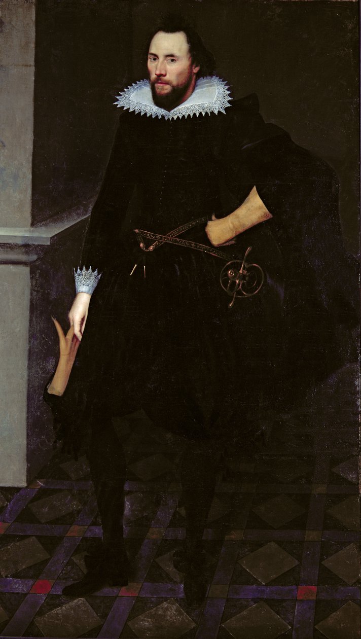 Henry Huddleston (c.1574-1657), c.1610-15 da English School