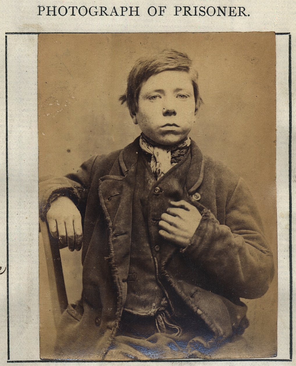 James Donnelley, c.1870 (foto seppia) da English School