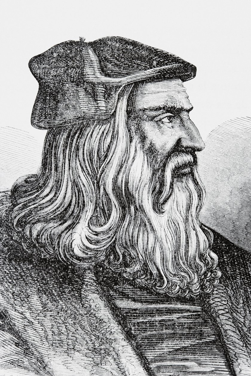 Leonardo Da Vinci da English School