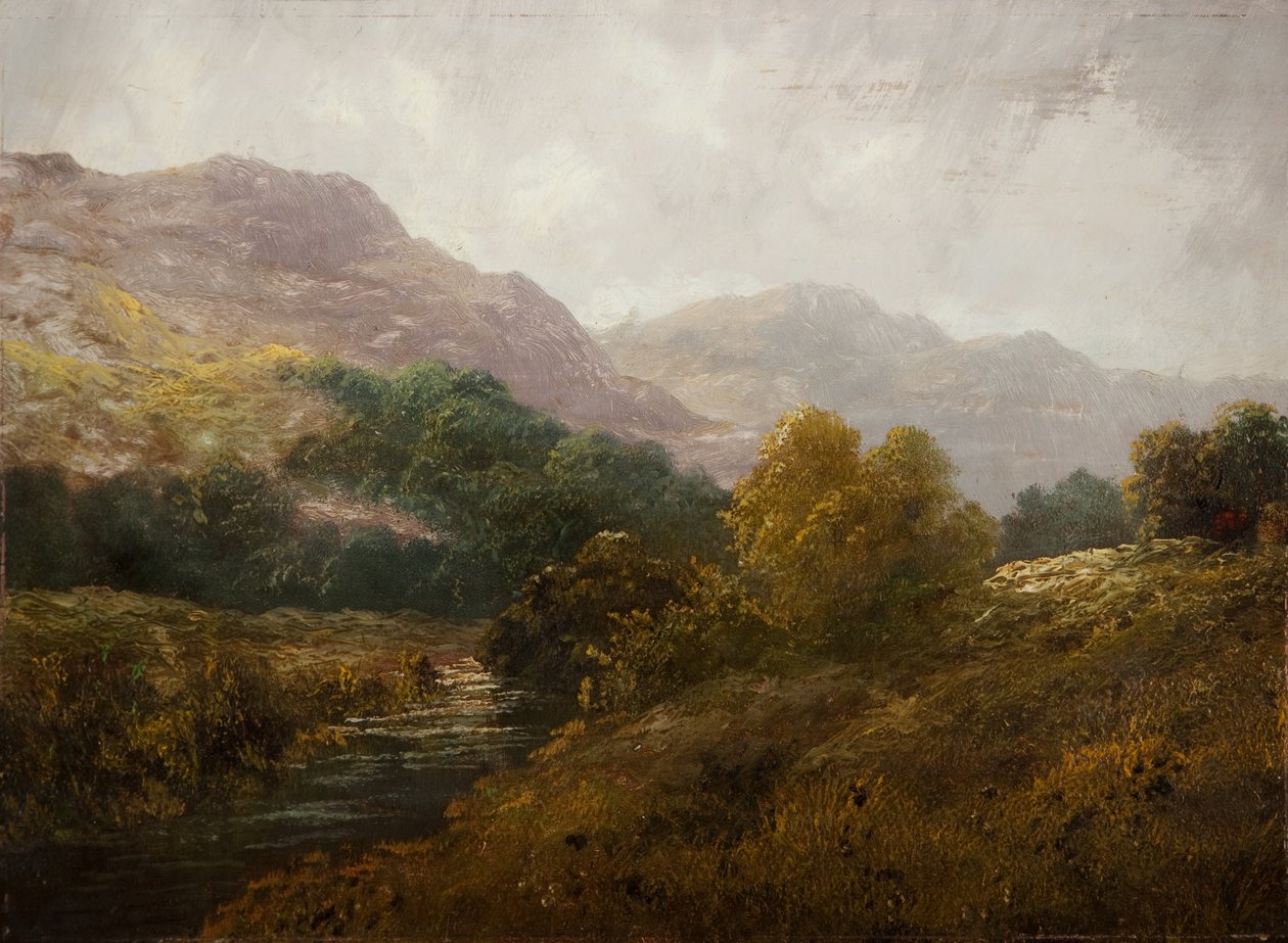 Paesaggio di pianura da English School