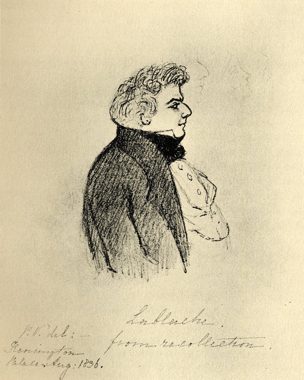 Luigi Lablache (1784-1858) (incisione) da English School