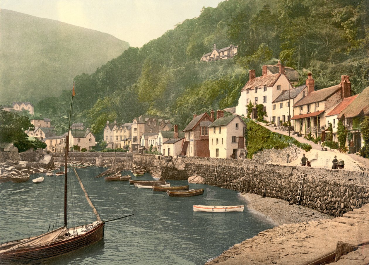 Il porto di Lynmouth da English School