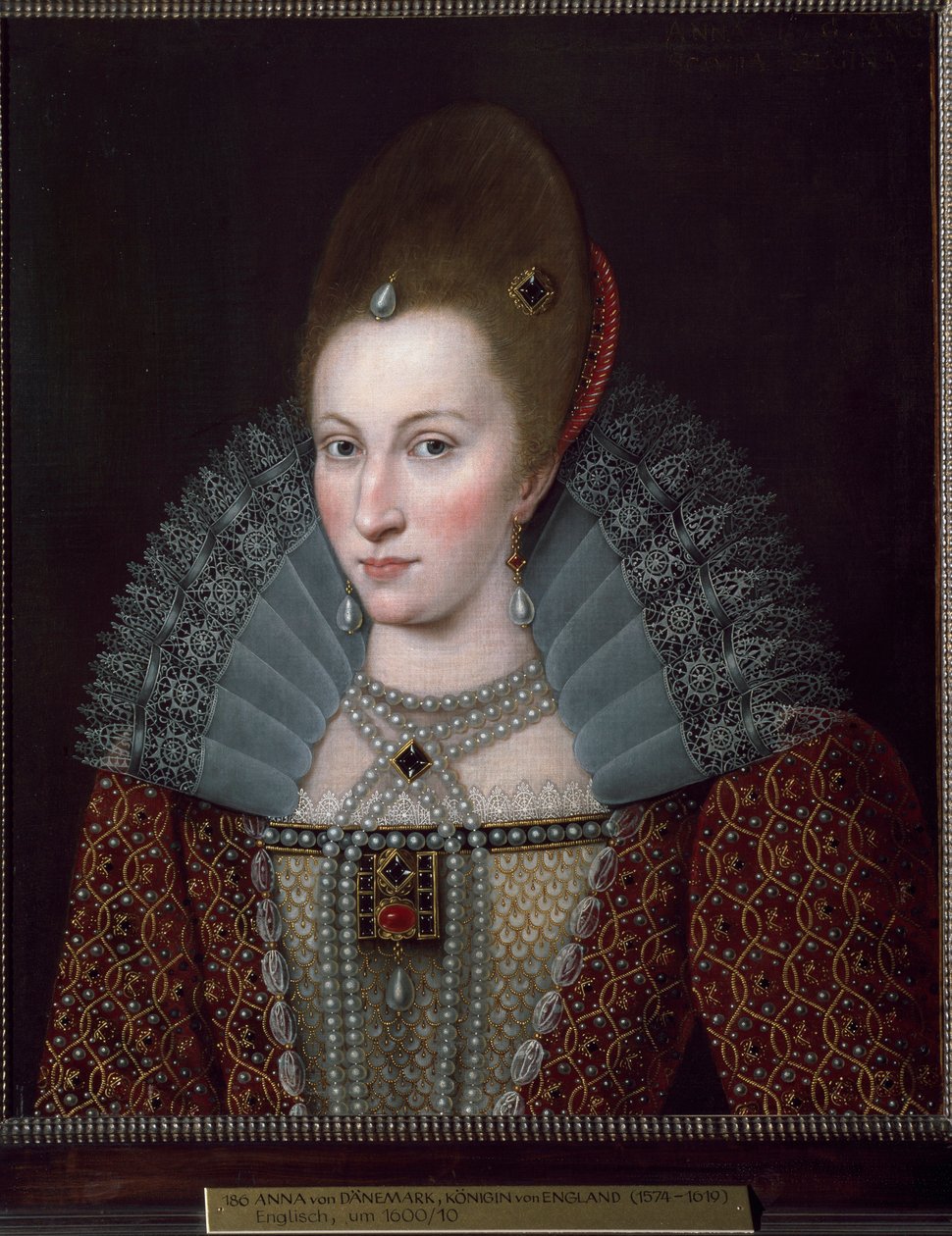 Ritratto di Anna di Danimarca da English School