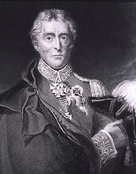 Ritratto di Arthur Wellesley da English School