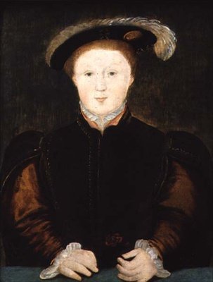 Ritratto di Edoardo VI (1537-53) da English School