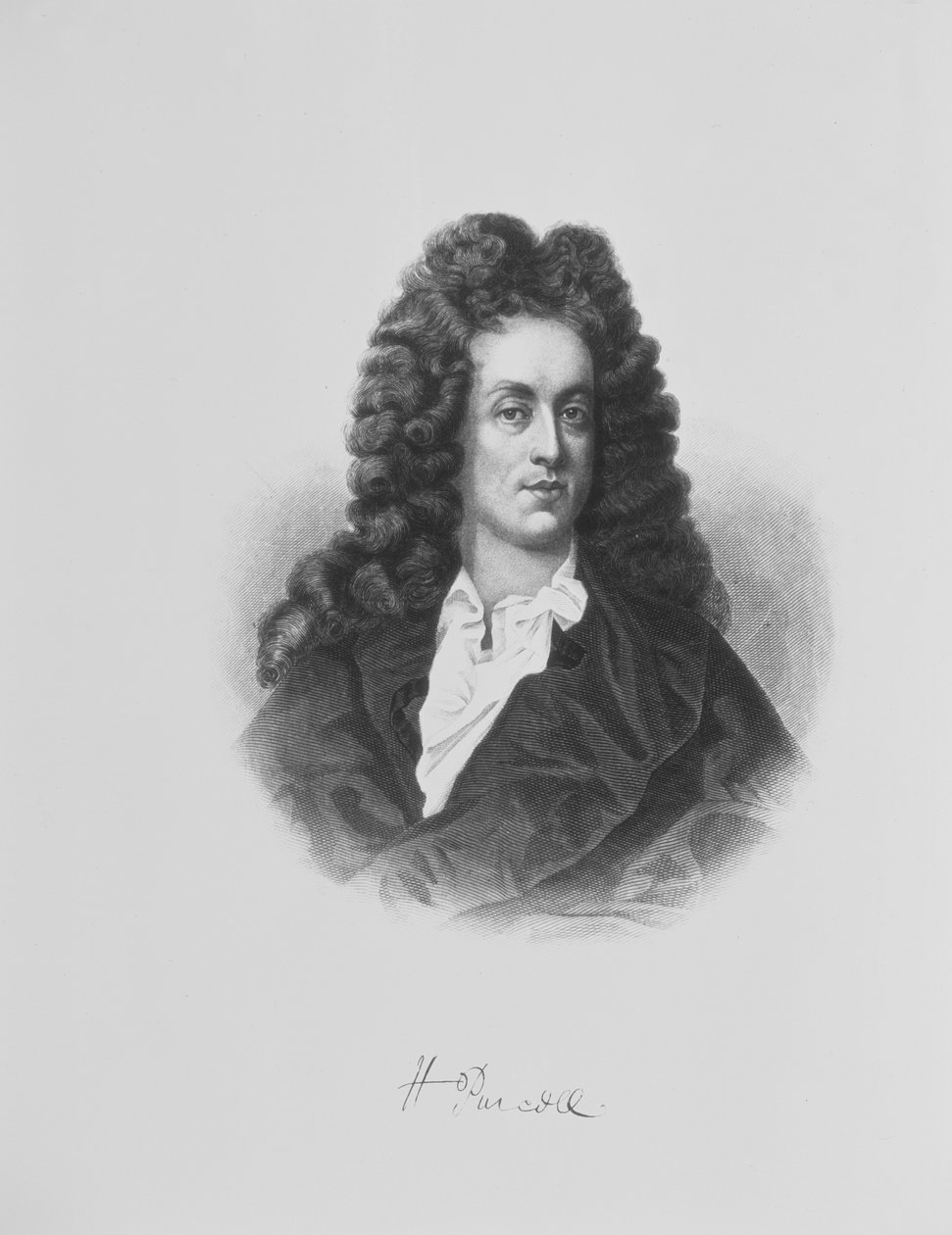 Ritratto di Henry Purcell (1659-95) da English School