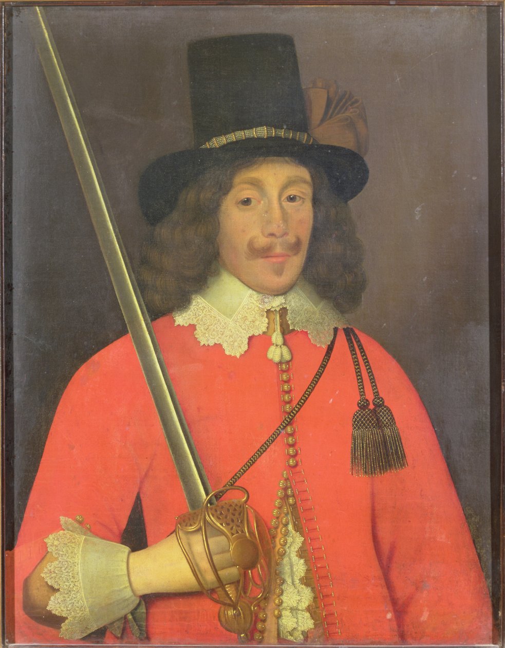 Ritratto di un gentiluomo, c.1640 da English School