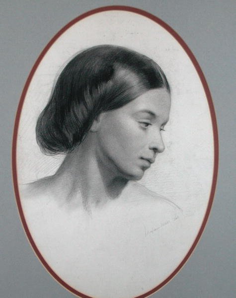 Ritratto di una ragazza da English School