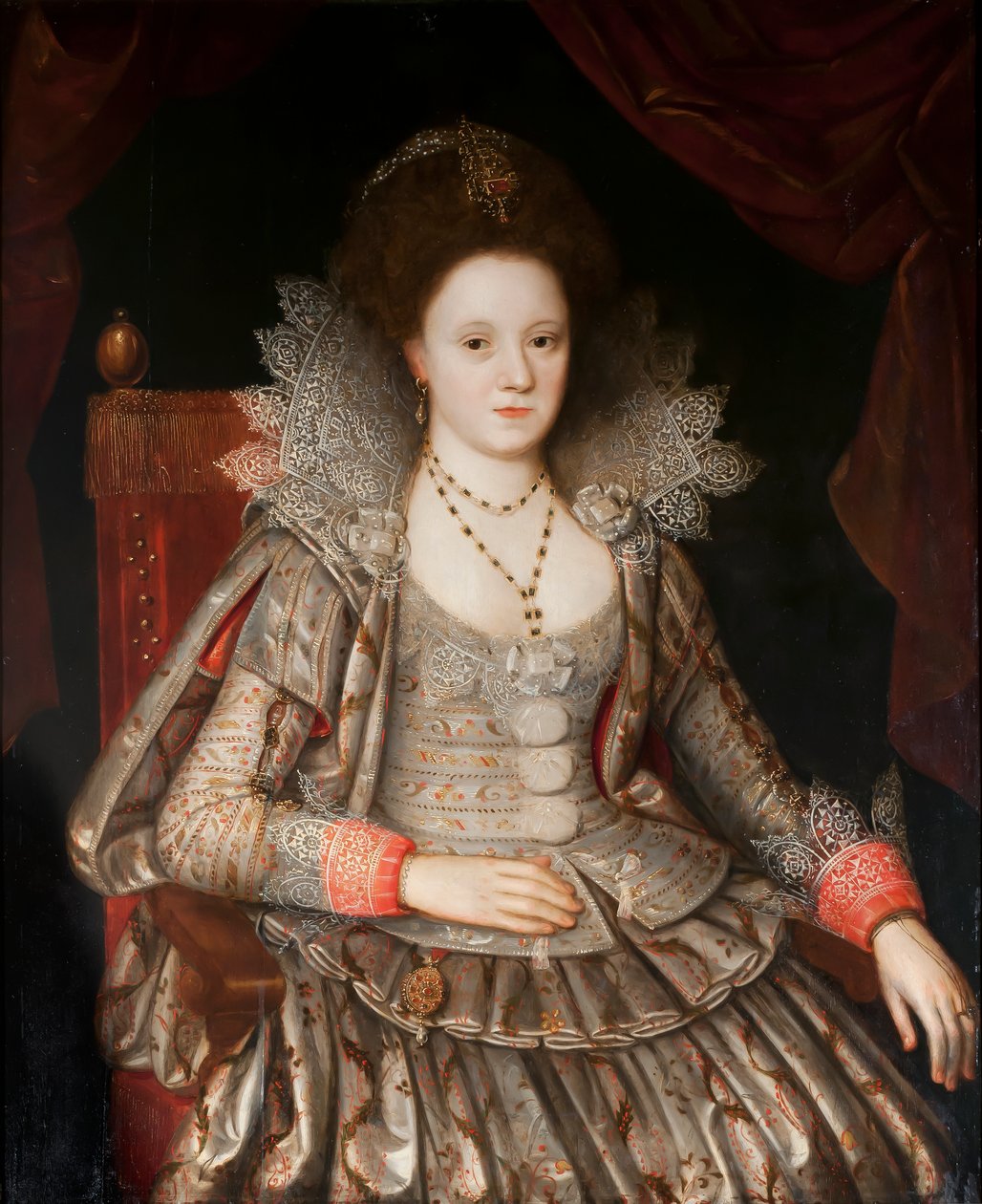 Ritratto di una signora, c.1612 da English School