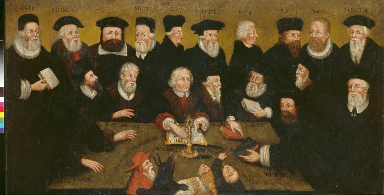 Riformatori Protestanti, c.1654 da English School