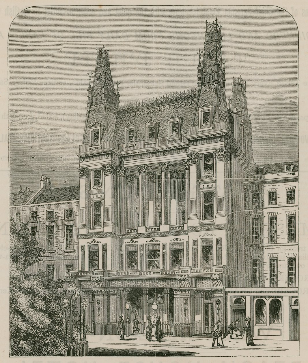 Saville House, Leicester Square, Londra da English School