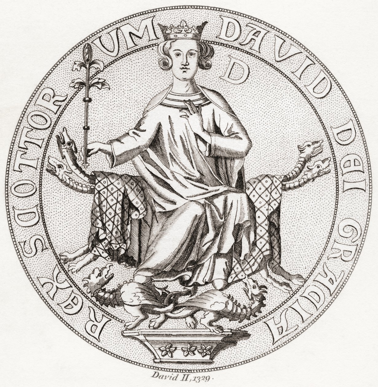 Sigillo di Davide II da English School