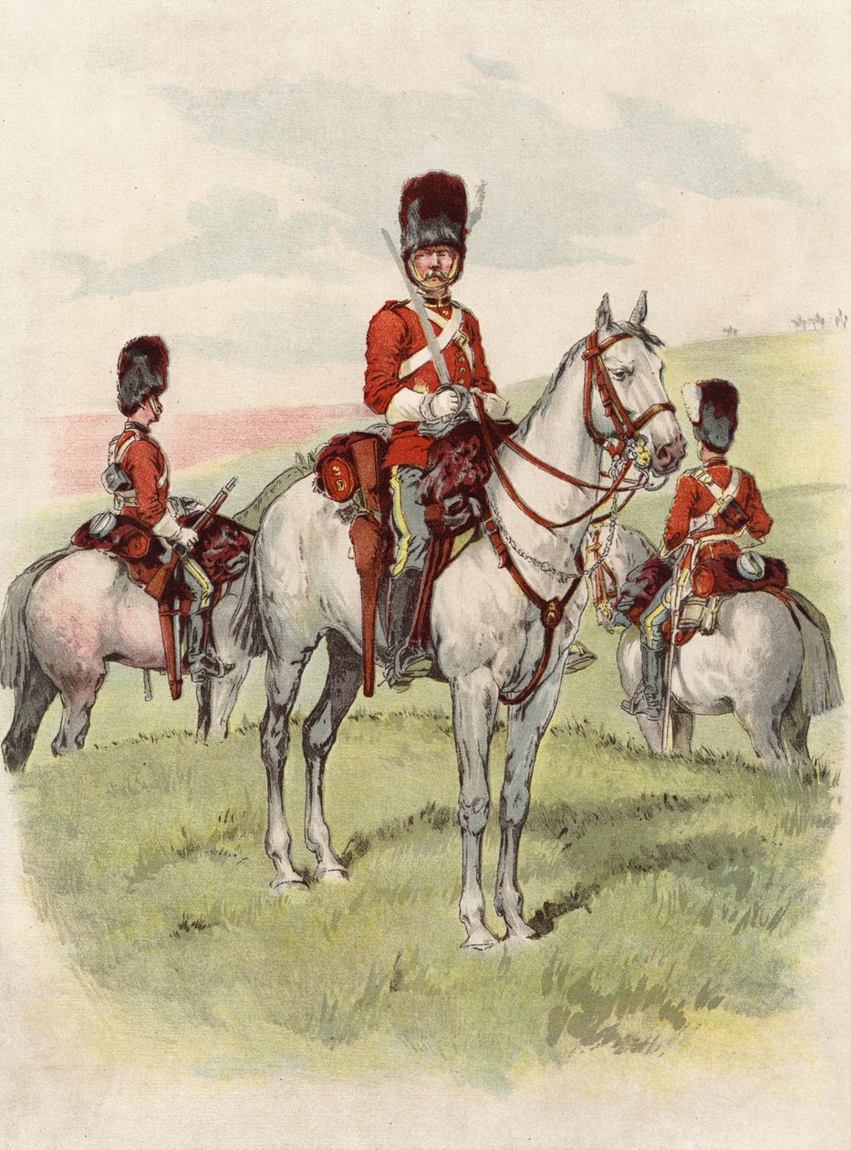 Secondi Dragoni, Royal Scots Greys da English School