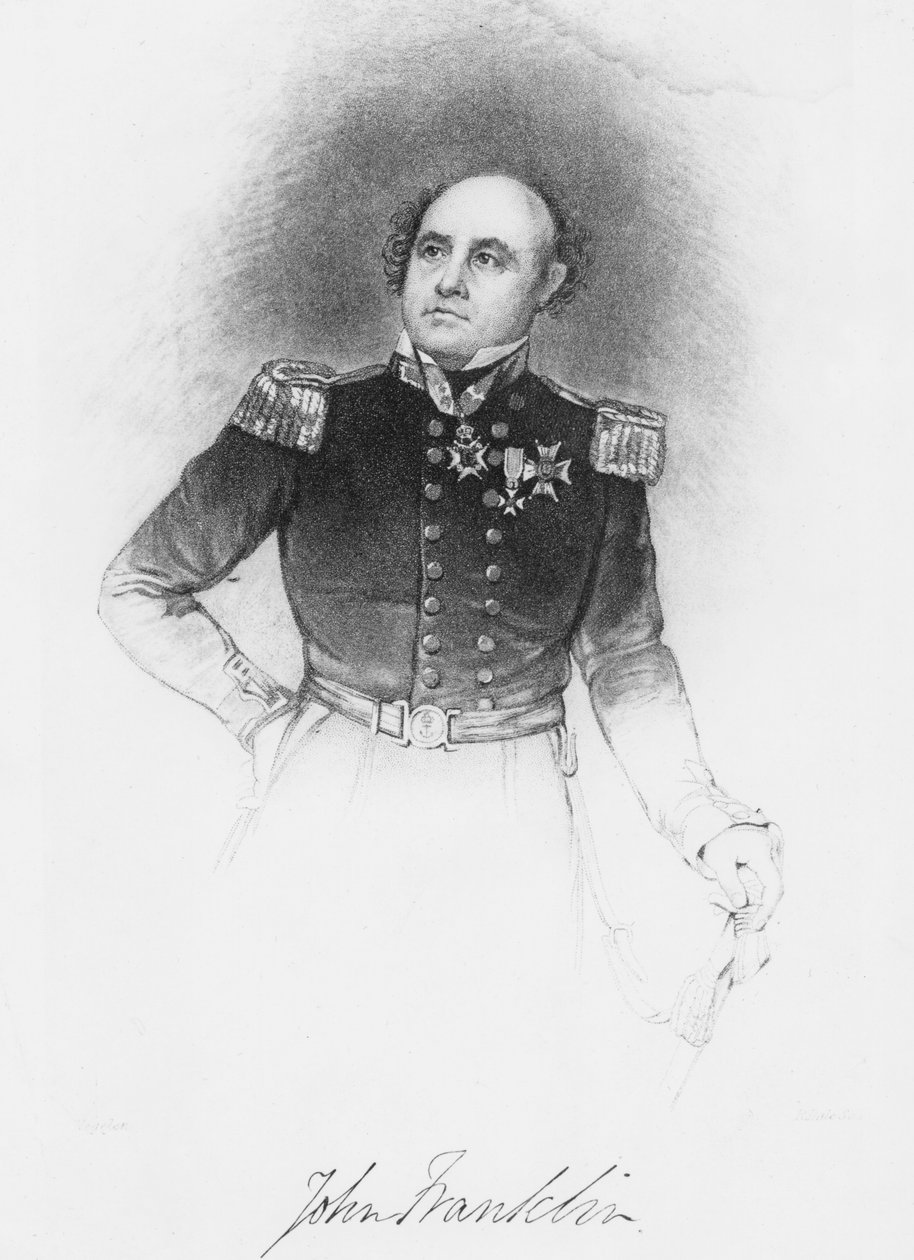 Sir John Franklin da English School