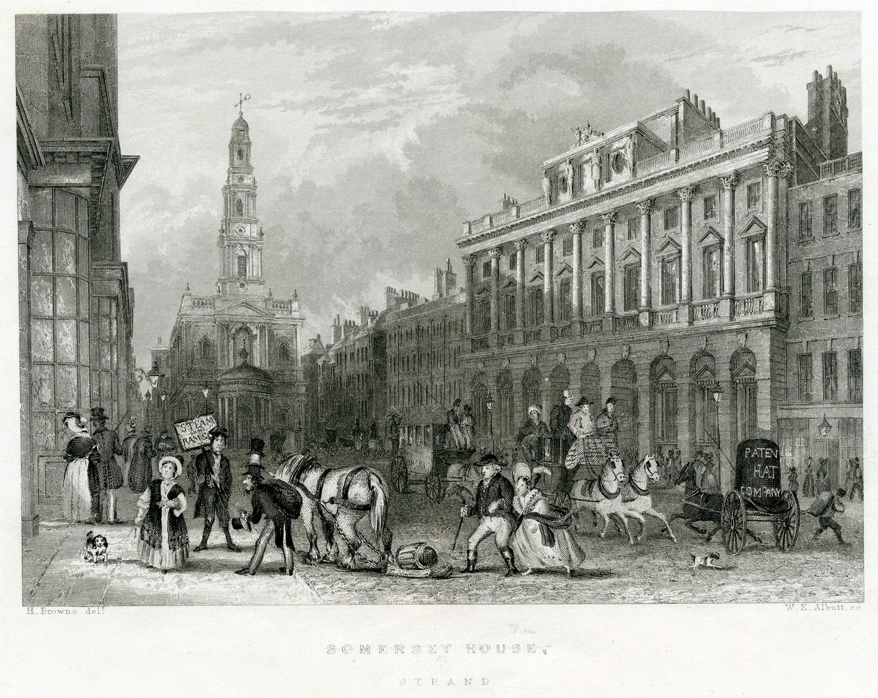 Somerset House, Strand da English School