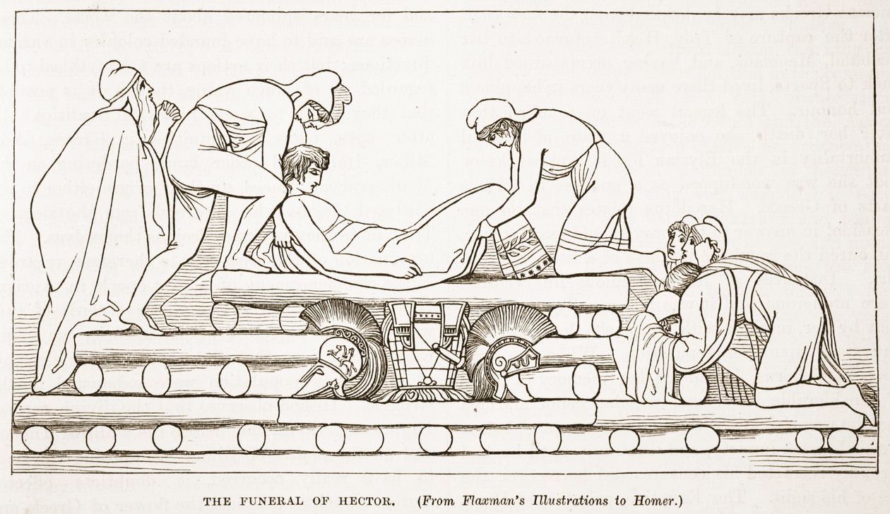 Il funerale di Ettore da English School