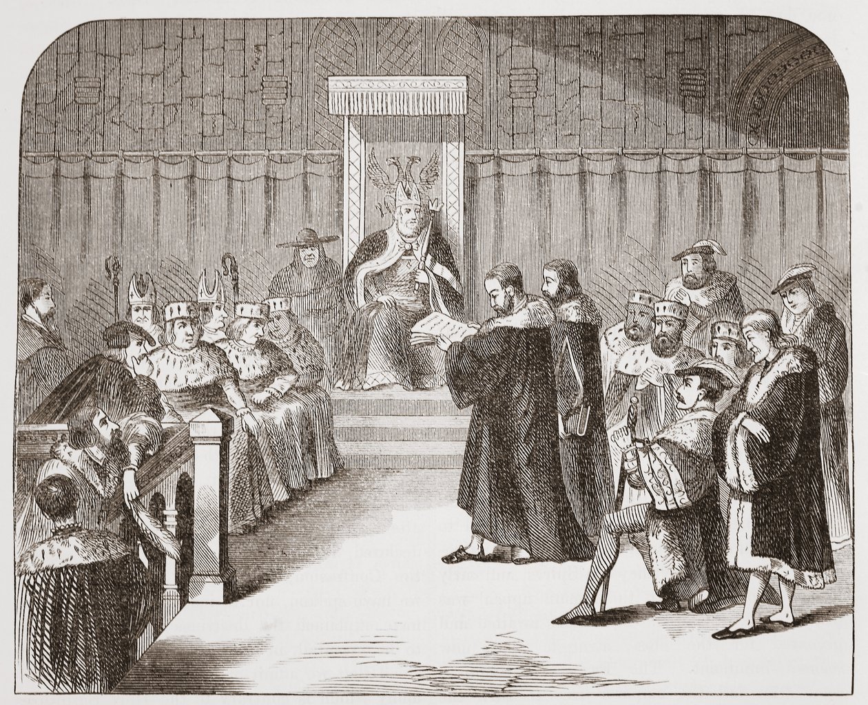 La lettura della Confessione di Augusta da English School