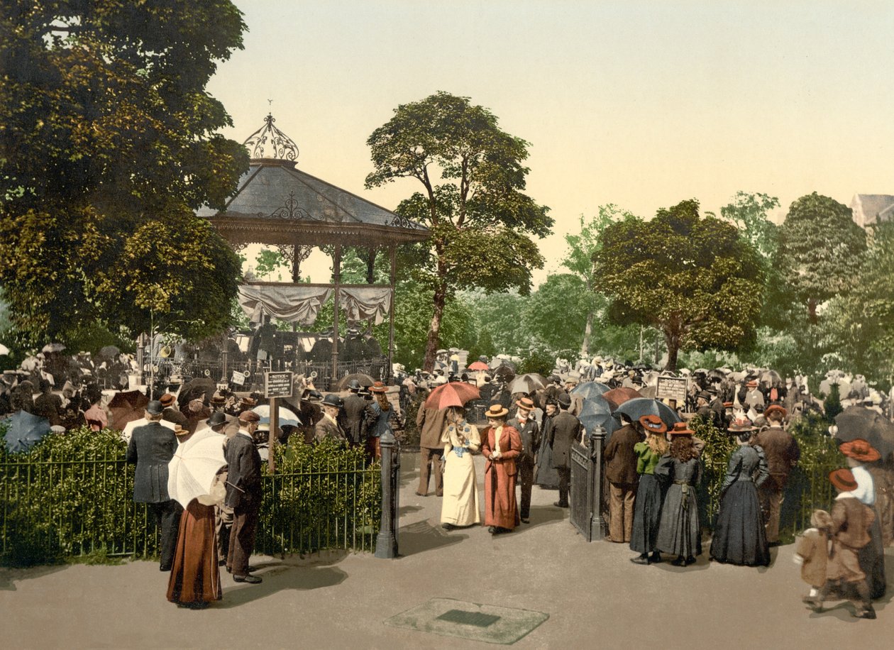 Valley Gardens, Harrogate, pub. 1900 da English School