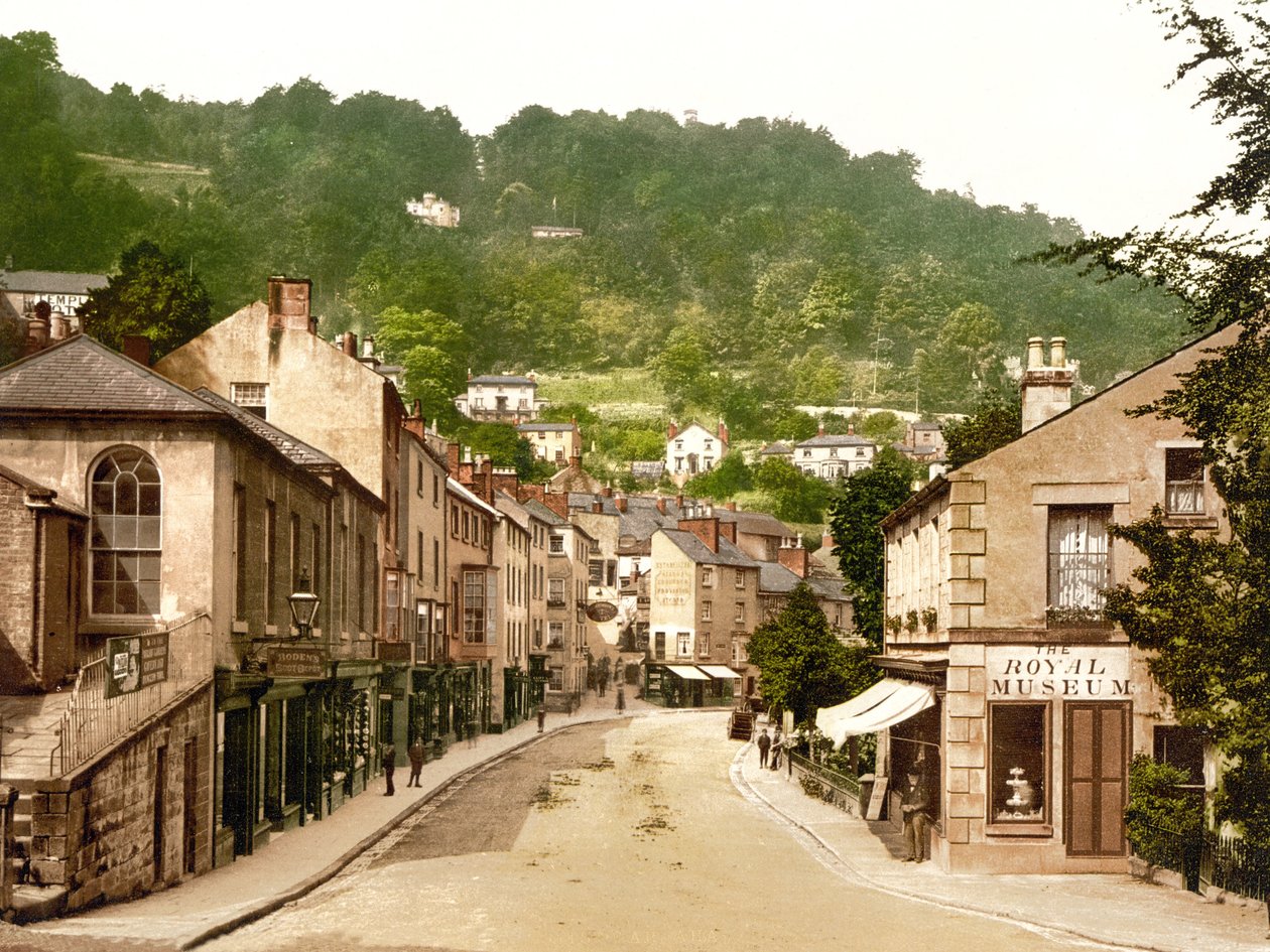 Vista di Matlock Bath da English School