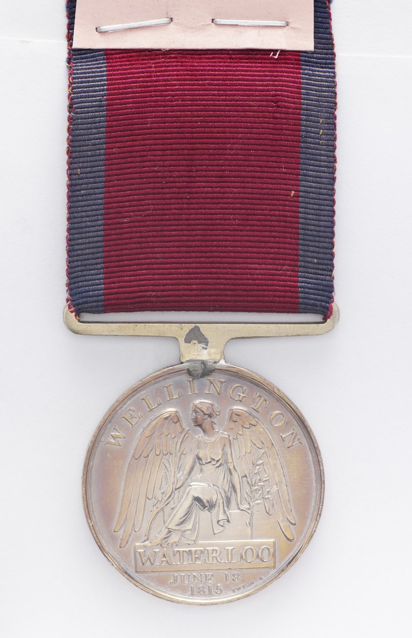 Medaglia di Waterloo da English School