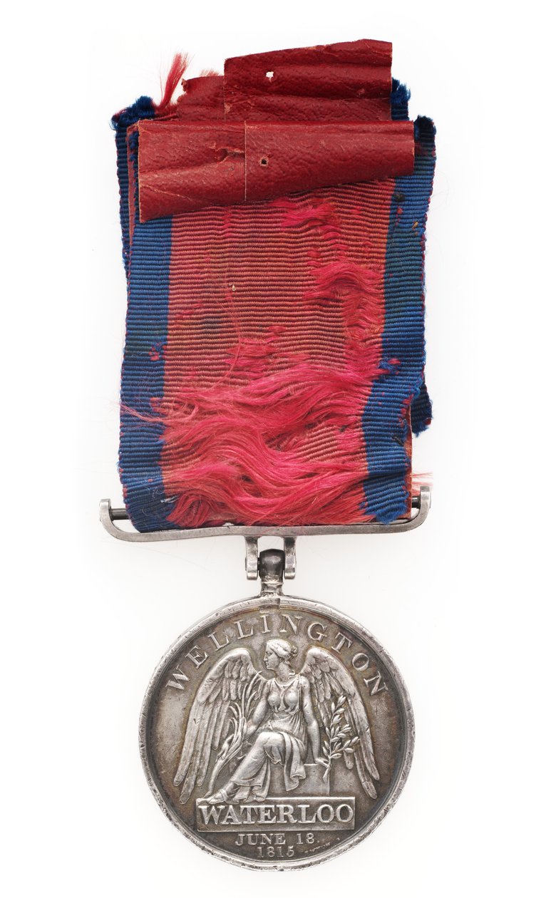 Medaglia di Waterloo da English School