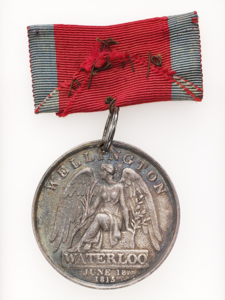 Medaglia di Waterloo da English School