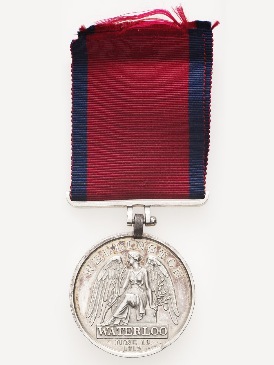 Medaglia di Waterloo da English School