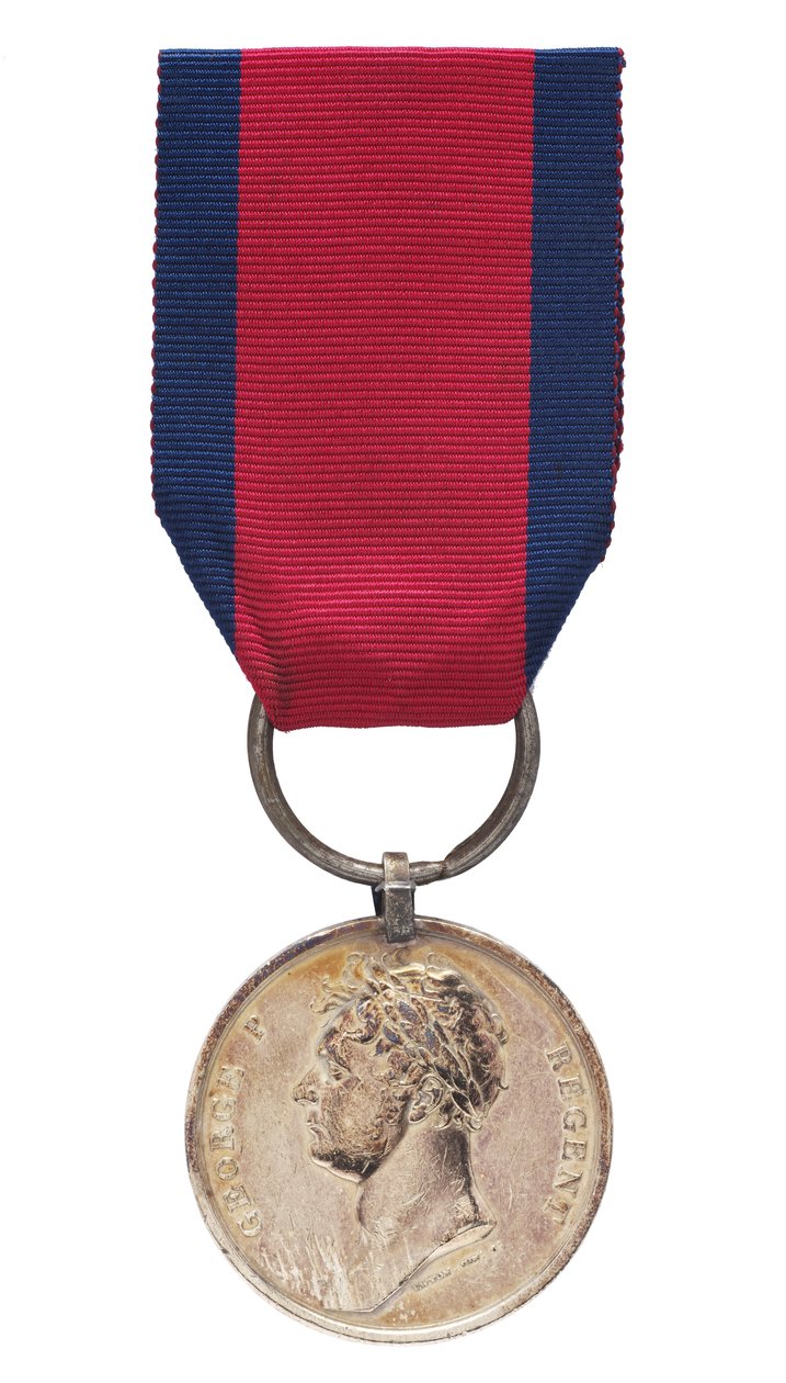 Medaglia di Waterloo da English School