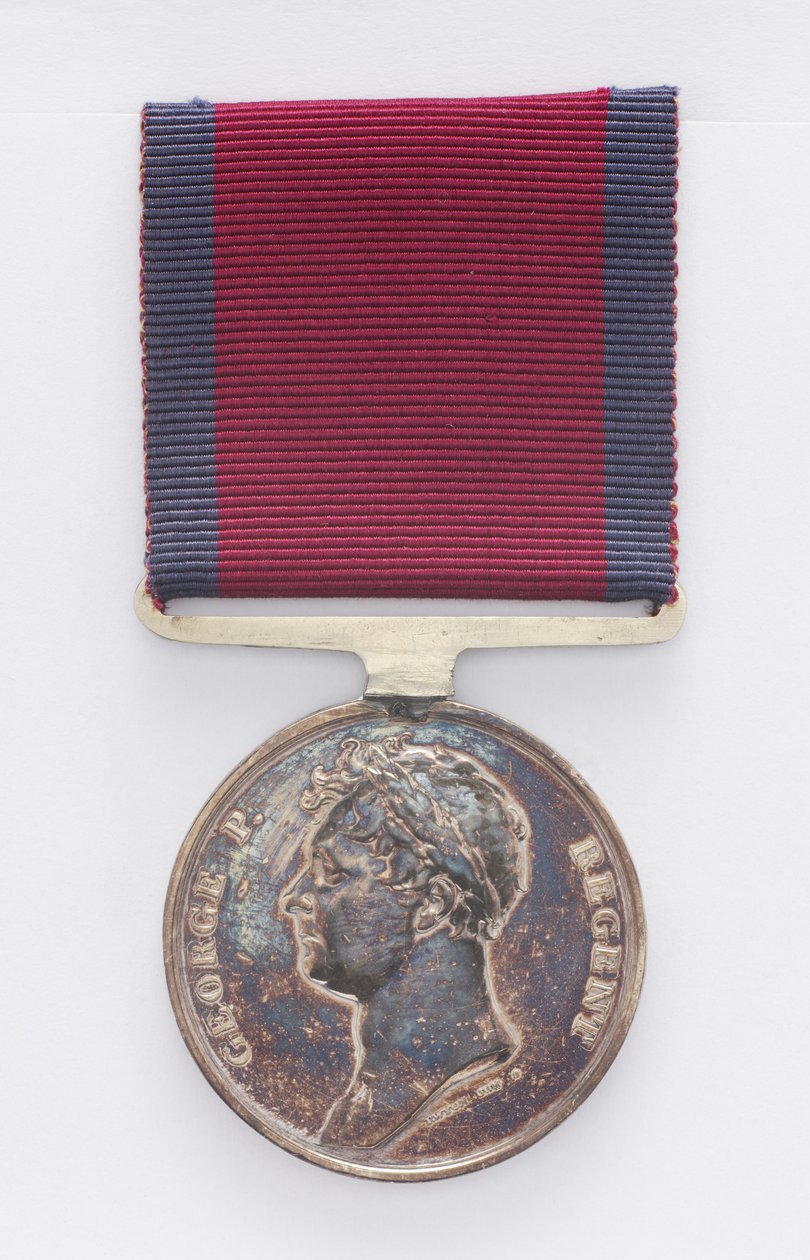 Medaglia di Waterloo da English School