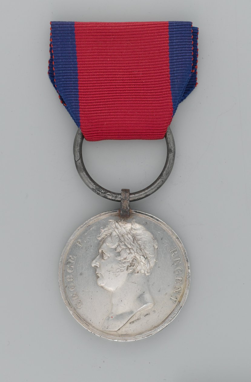 Medaglia di Waterloo da English School