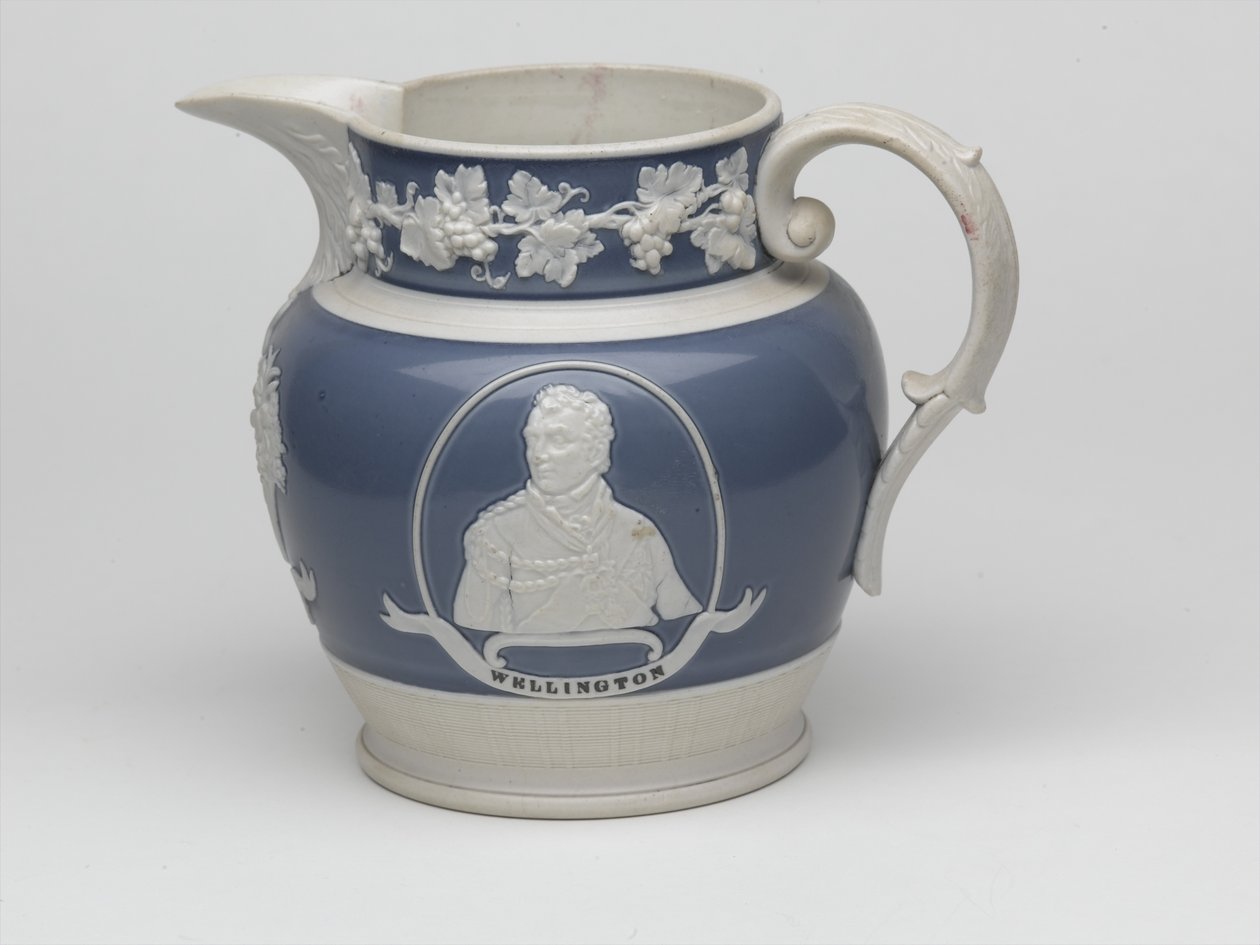 Brocca commemorativa di Waterloo, c.1815 da English School