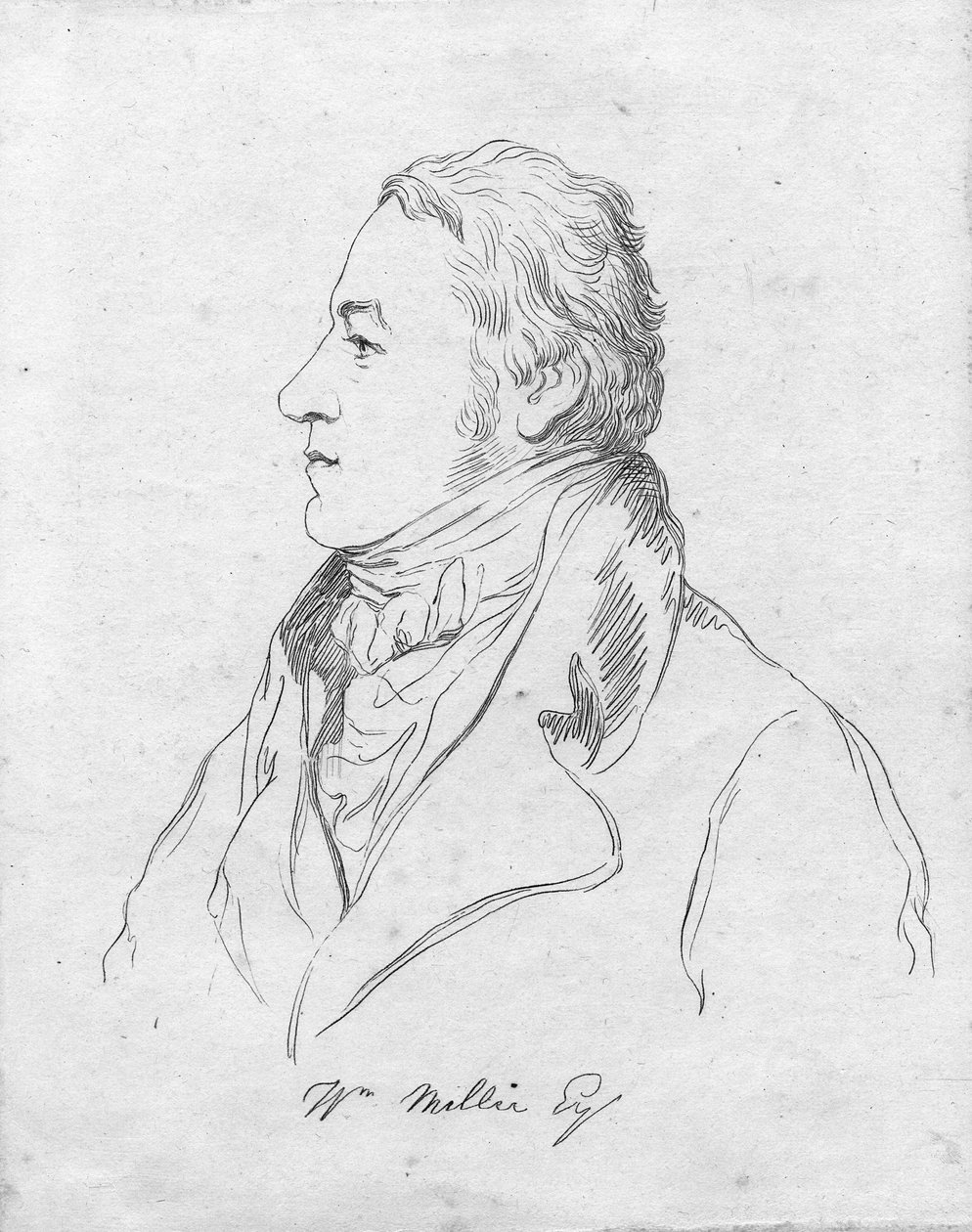 William Miller (incisione) da English School