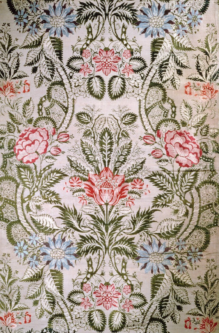 Seta tessuta, c.1720 da English School