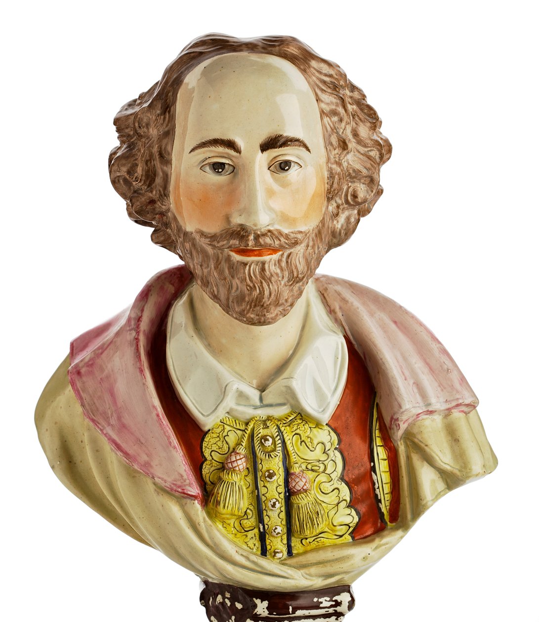 Busto di William Shakespeare dello Staffordshire, c.1800-50 da Enoch Wood