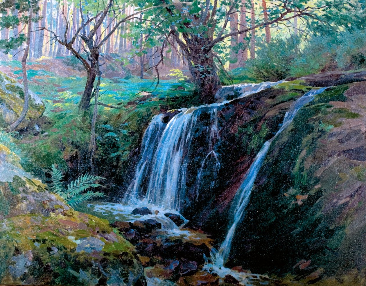 Cascata di La Hiruela da Enrique Simonet