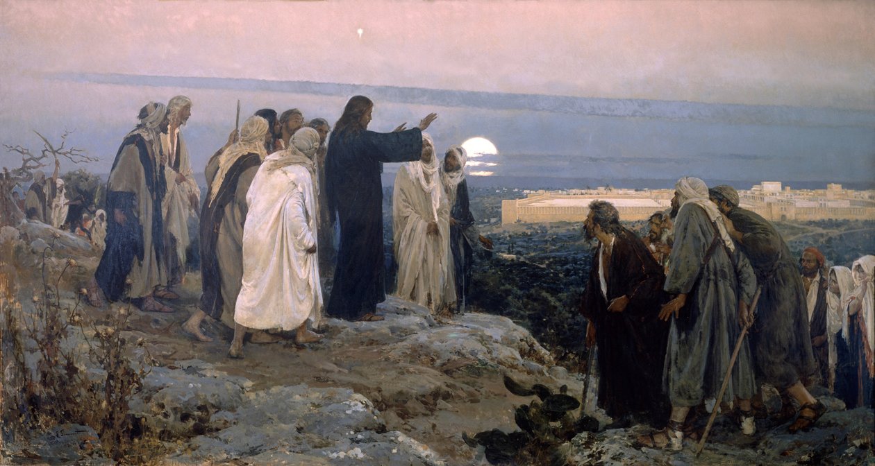 Flevit super illam (Ha pianto su di essa) da Enrique Simonet