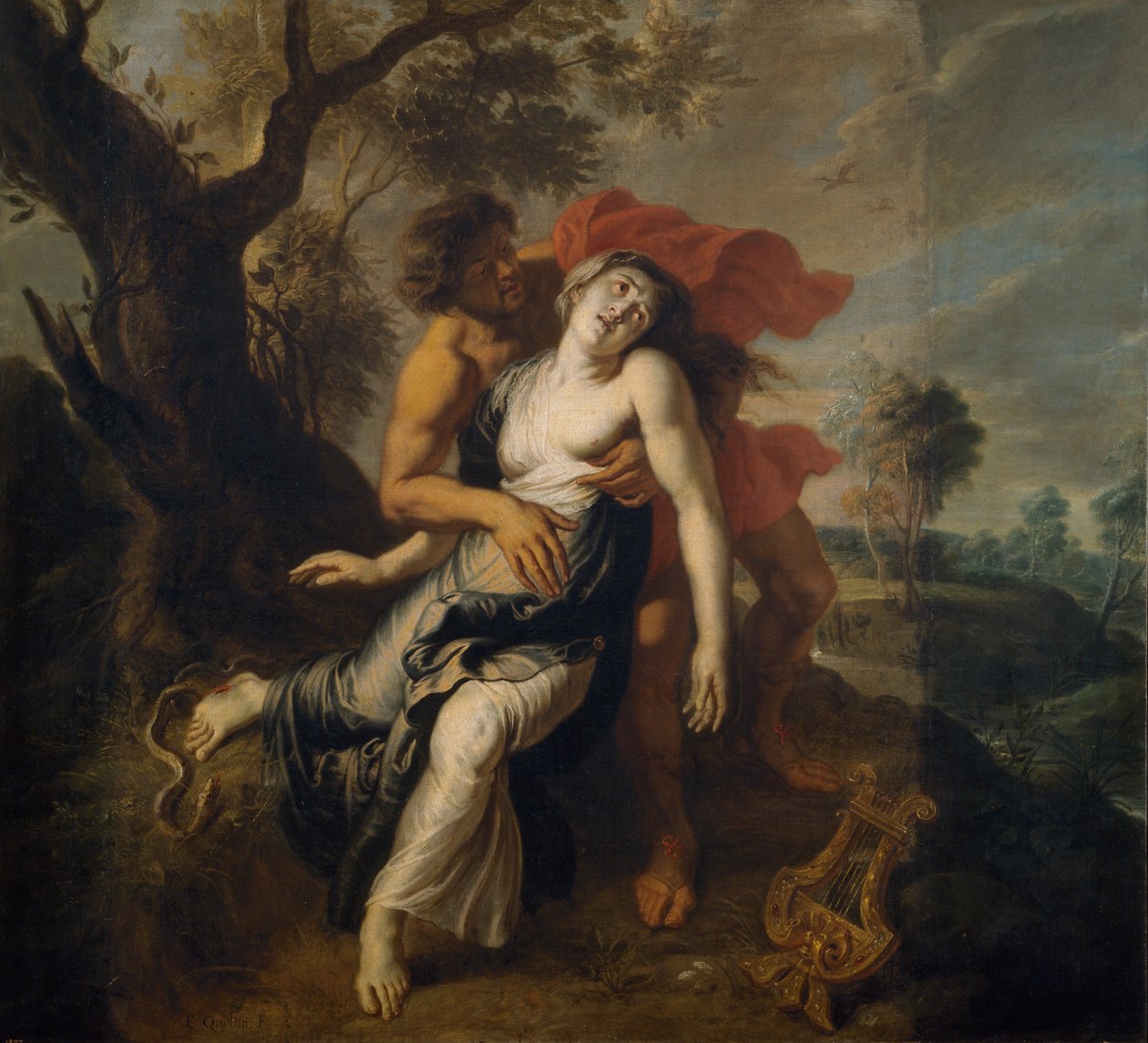 La morte di Euridice da Erasmus Quellinus II