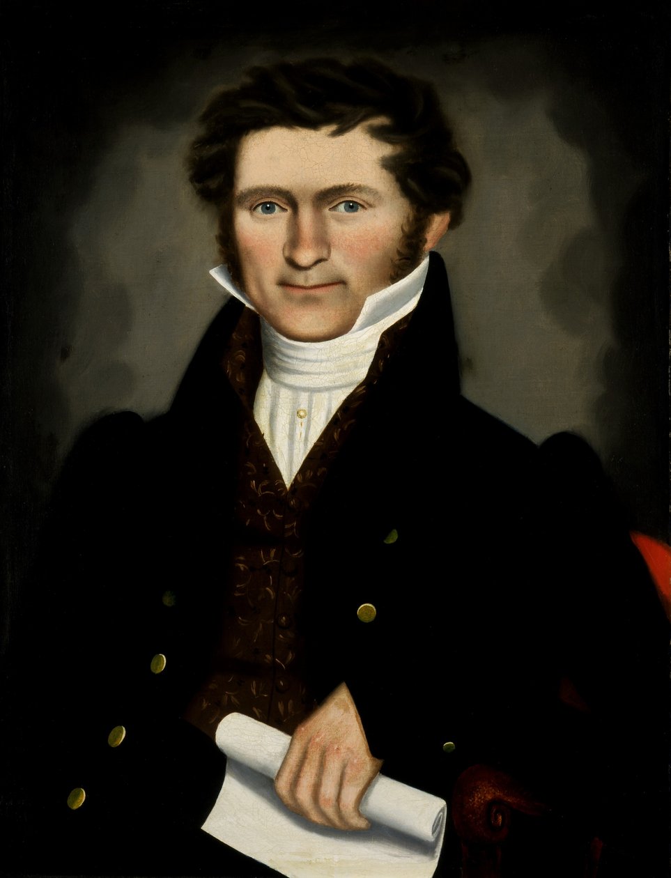 Gentiluomo di casa Squire Williams da Erastus Salisbury Field
