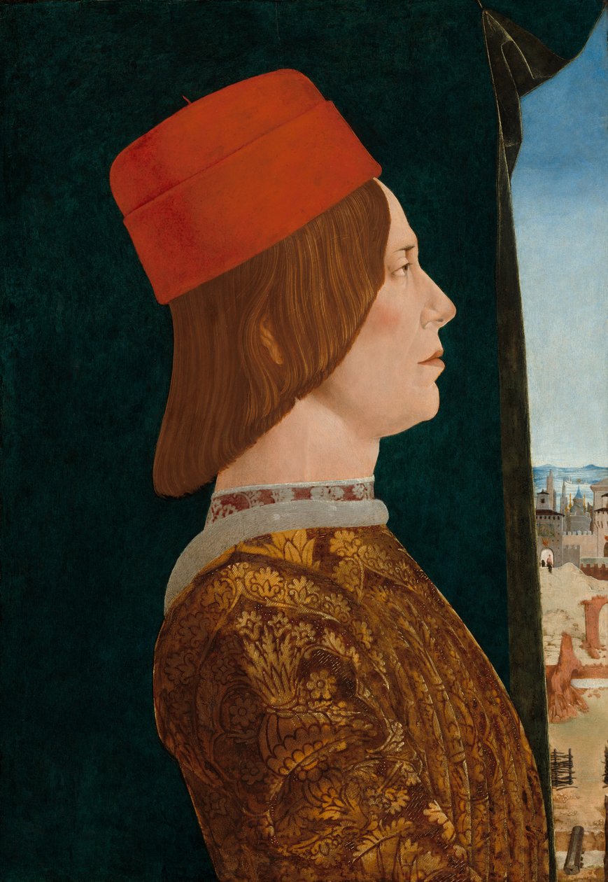 Giovanni II Bentivoglio, c. 1474-1477 da Ercole de
