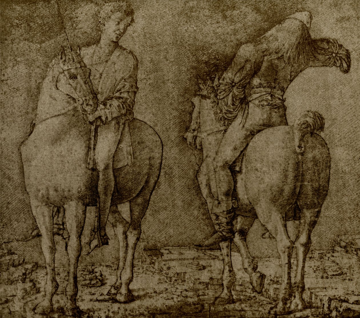 Due cavalieri da Ercole de Roberti