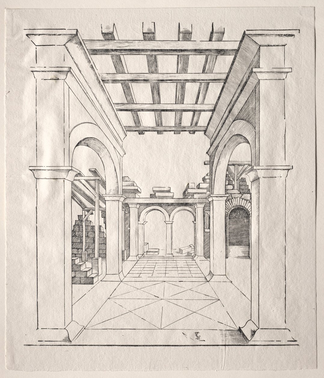 Un portico da Erhard Schon