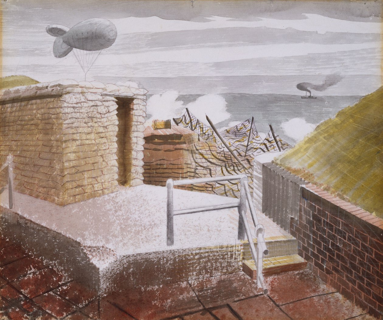Difese Costiere da Eric Ravilious