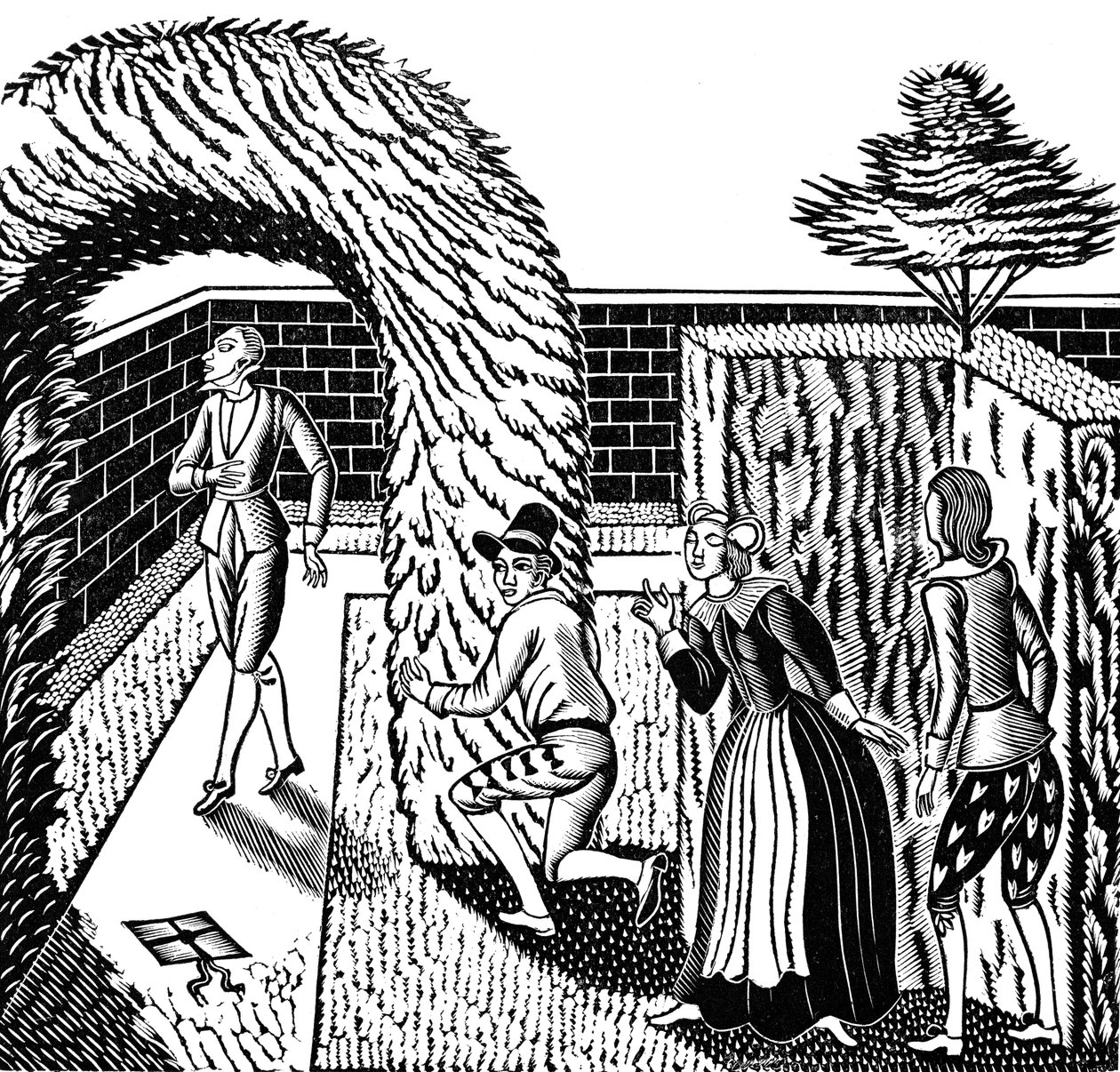 La dodicesima notte di William Shakespeare da Eric Ravilious
