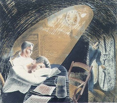 Sala ufficiali 1 da Eric Ravilious