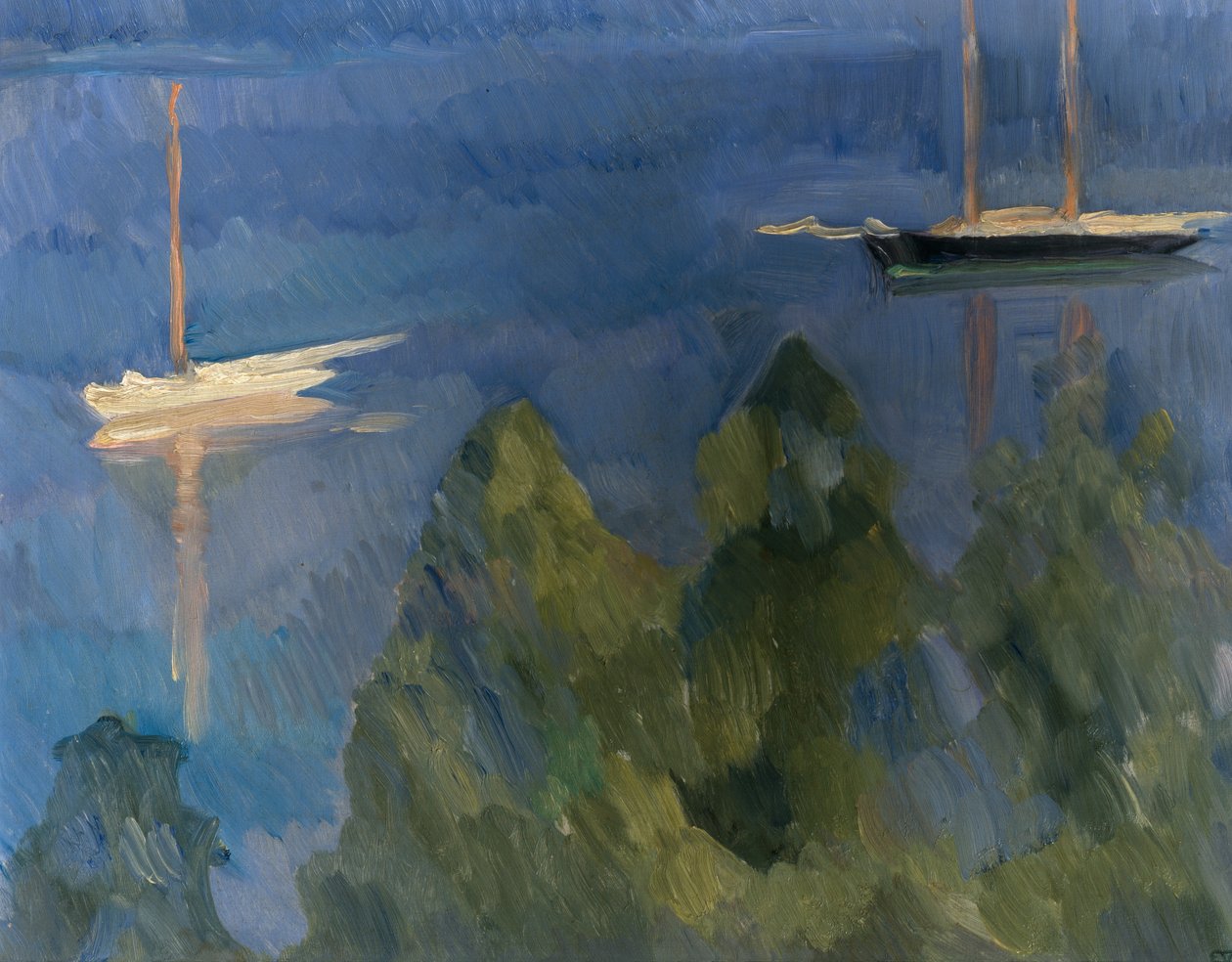 Mare blu da Erik Theodor Werenskiold