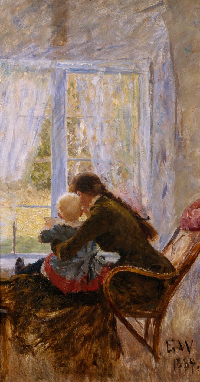 Tu e Bebe da Erik Theodor Werenskiold