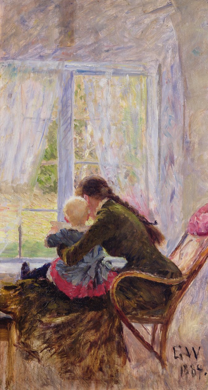 Tu e Bebe da Erik Theodor Werenskiold