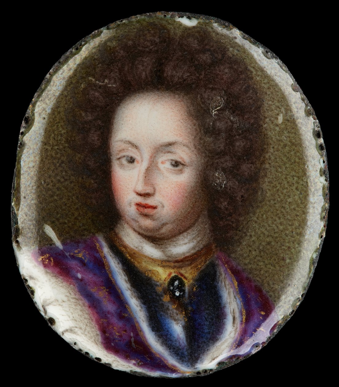Miniatura di Carlo XI, Re di Svezia da Erik Utterhielm